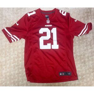 Nike San Francisco 49ers Frank Gore Jersey Men's Medium Red Game #21 NFL